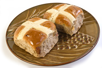 Hot cross buns