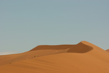 Fototapeta na wymiar wydmy morze pustyni Namib