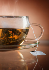 Tea close-up