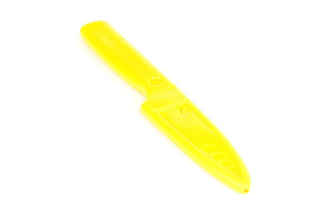 yelllow khife isolated