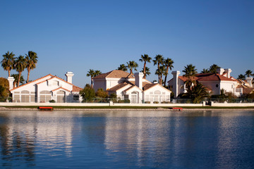 Waterfront houses