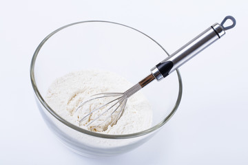 series of images of kitchen ware. Dough