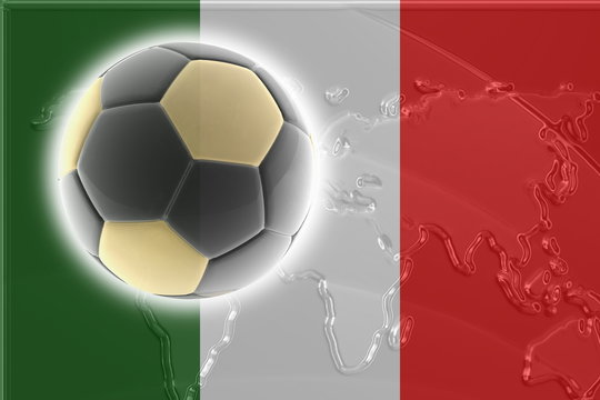 Flag of Italy soccer