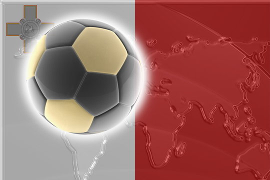 Flag of Malta soccer