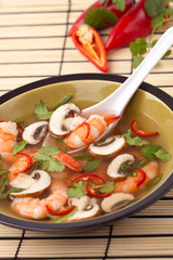 Hot-And-Sour Prawn Soup