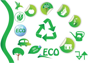 Set of ecological elements