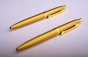 Golden pens