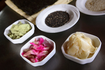 Ingredients for Making Sushi