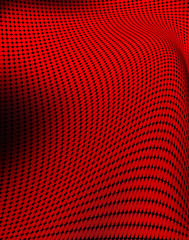 Fototapeta premium Distorted spot pattern
