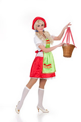 Woman In Masquerade Clothing