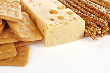 cheese and crackers