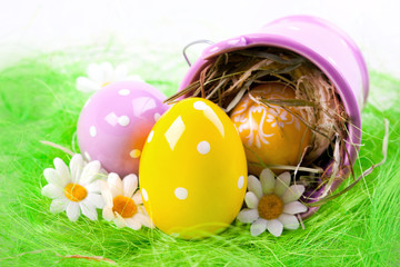 Easter Egg and Bucket