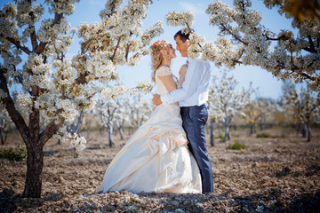 Spring wedding
