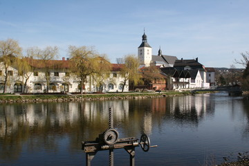 Stadt Regen am Regen