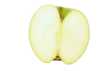 Part of green apple