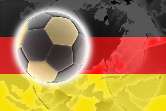 Flag of Germany soccer