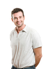 Fototapeta premium Young man smiling
