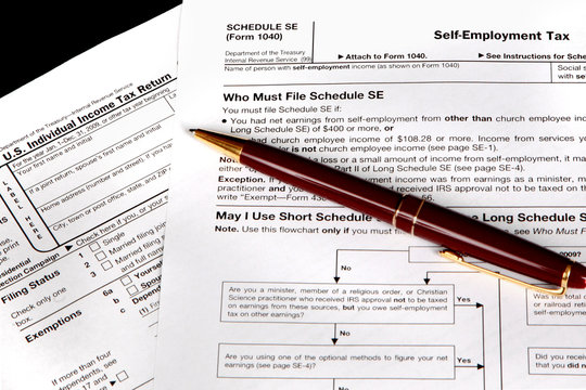 Tax forms for the self employed
