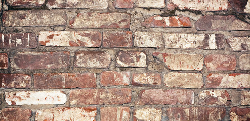 old brick wall close up background