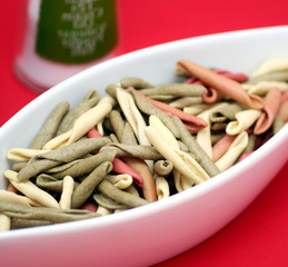 Fusilli tricolore