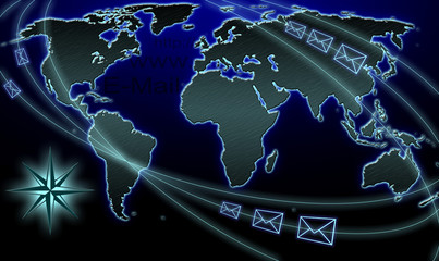 E-Mail map
