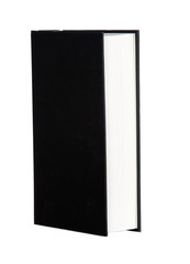 Book profile with black covers