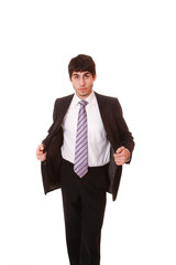 Young handsome businessman