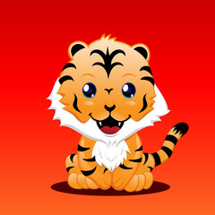 Cute Tiger