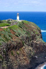 Fototapeta na wymiar Kauai's Kilauea Lighthouse