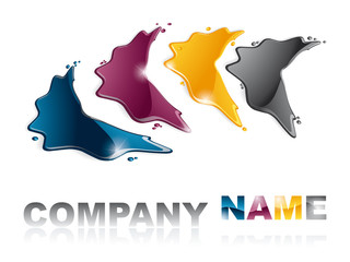 Liquid Metal Logotype [CMYK]