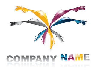 Liquid Metal Logotype [CMYK]