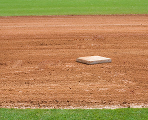 base on baseball field