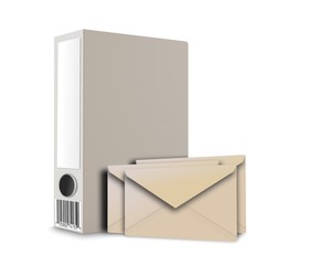 Folder and mail