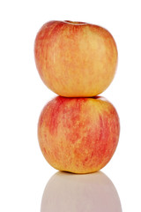 Two Red Apples