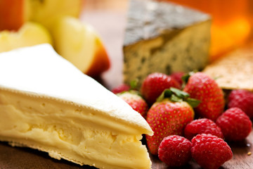 Cheese and Fruit