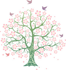 Fototapeta premium Spring tree