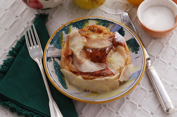 Torta alle mele e ricotta - Dolci