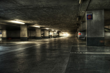 Fototapeta premium Parking HDR