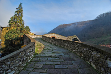 Devil's Bridge, Lucca, Italy