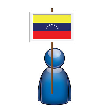 Pancarta Venezuela