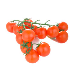 cherry tomato isolated on the white background