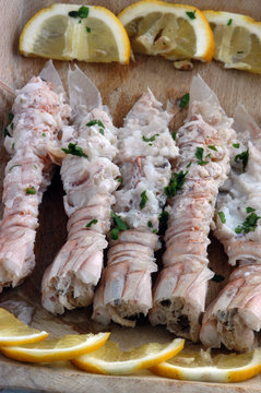 Canocchie in bianco - Antipasti di pesce