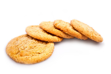 Fototapeta na wymiar Sugar Cookies isolated on white background