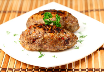 Meat rissoles
