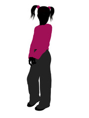 Teenager Illustration Silhouette