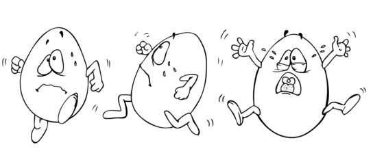 Eier, Ostereier, Ostern, Angst, versteckt, verstecken