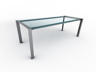 Glass table