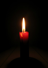 burning candle