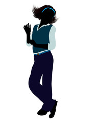 Teenager Illustration Silhouette