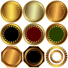 Collection awards (vector)